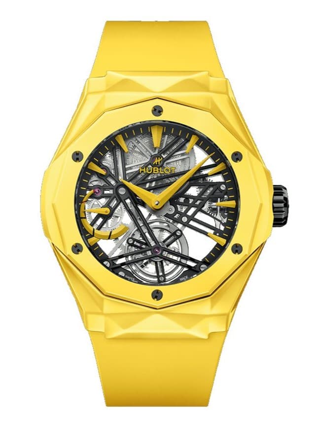 Hublot Classic Fusion Tourbillon Orlinski Yellow Magic