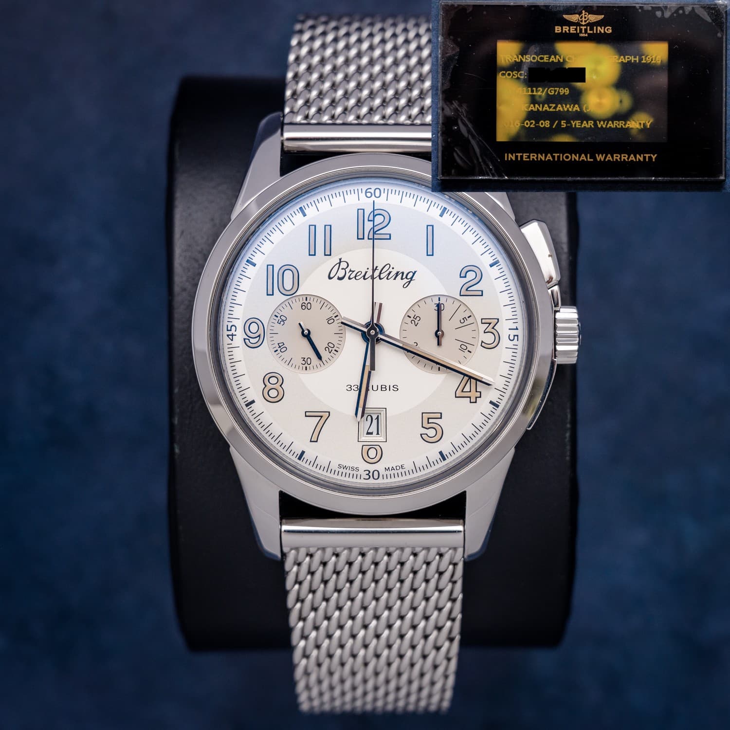 Breitling Transocean Chronograph 1915