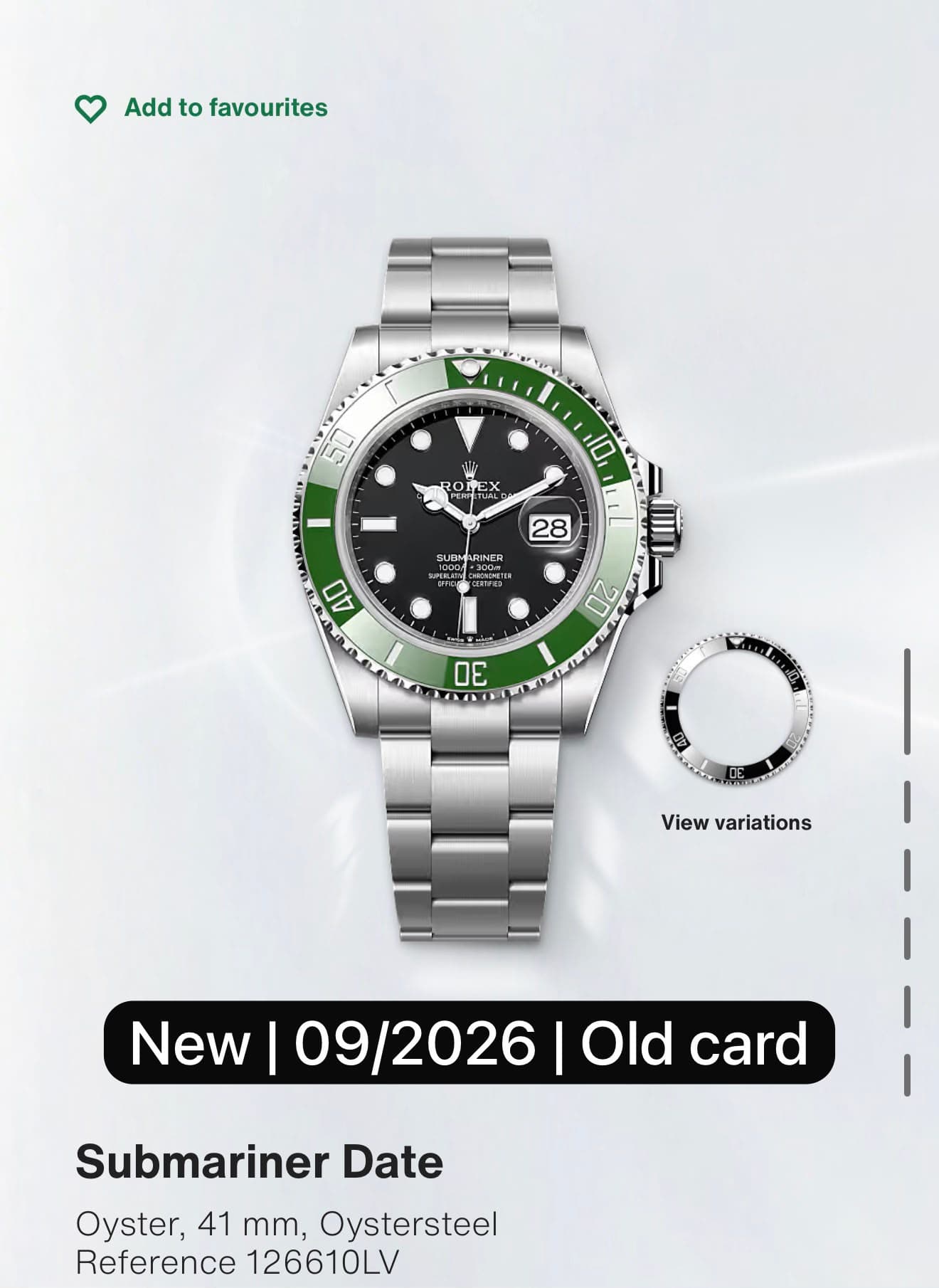 Rolex Submariner Date