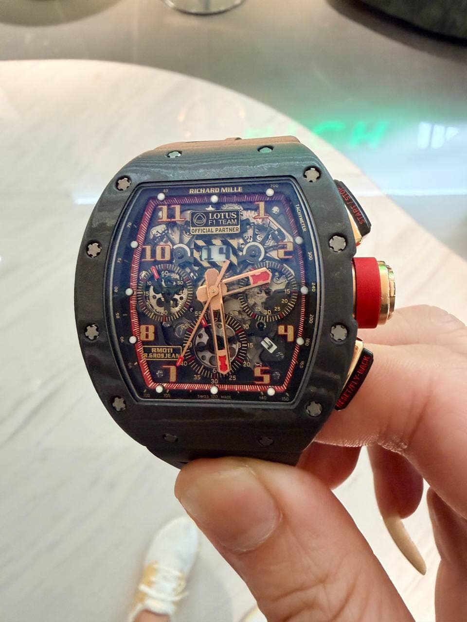 Richard Mille RM 011 Black Lotus NTPT (Only Watch)