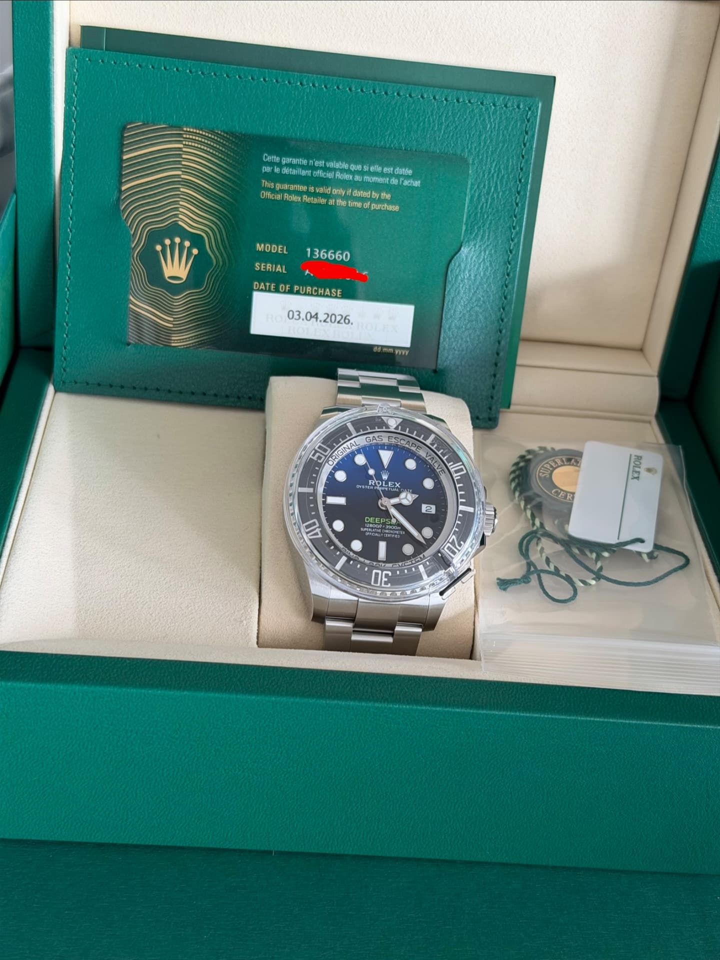 Rolex Sea-Dweller Deepsea