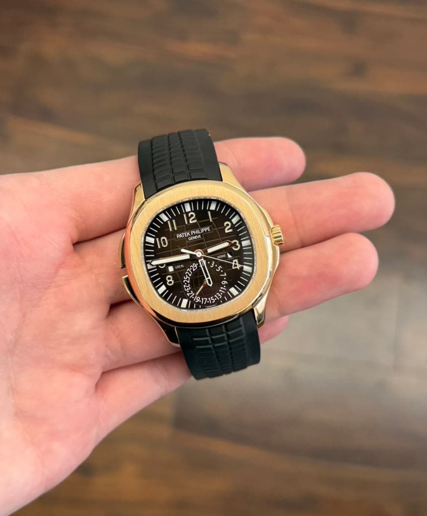 Patek Philippe Aquanaut Travel Time (Rose Gold)