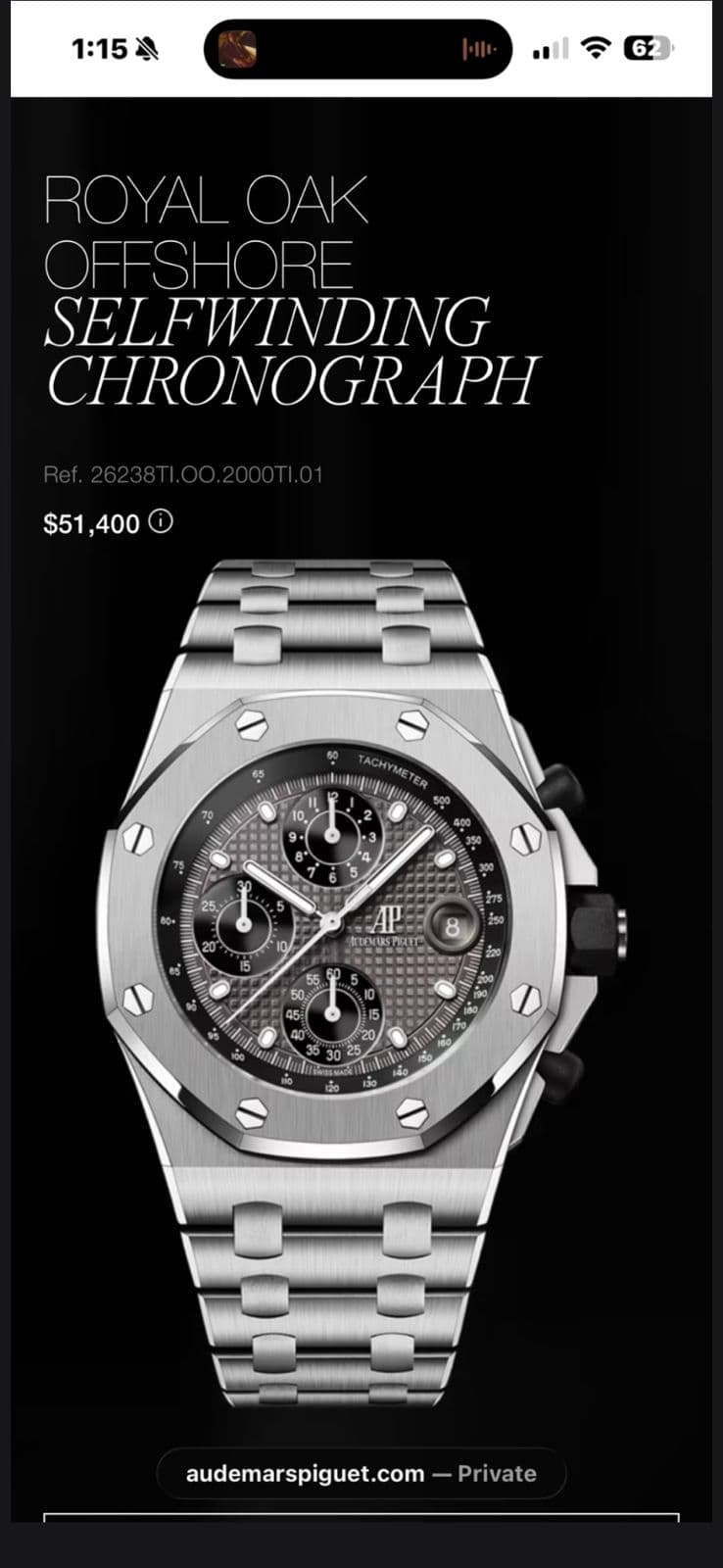 Audemars Piguet Royal Oak Offshore