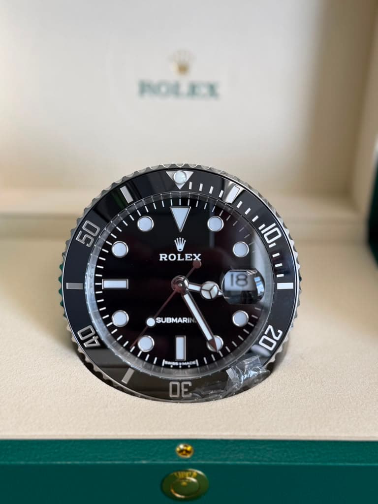 Rolex Desk Clock