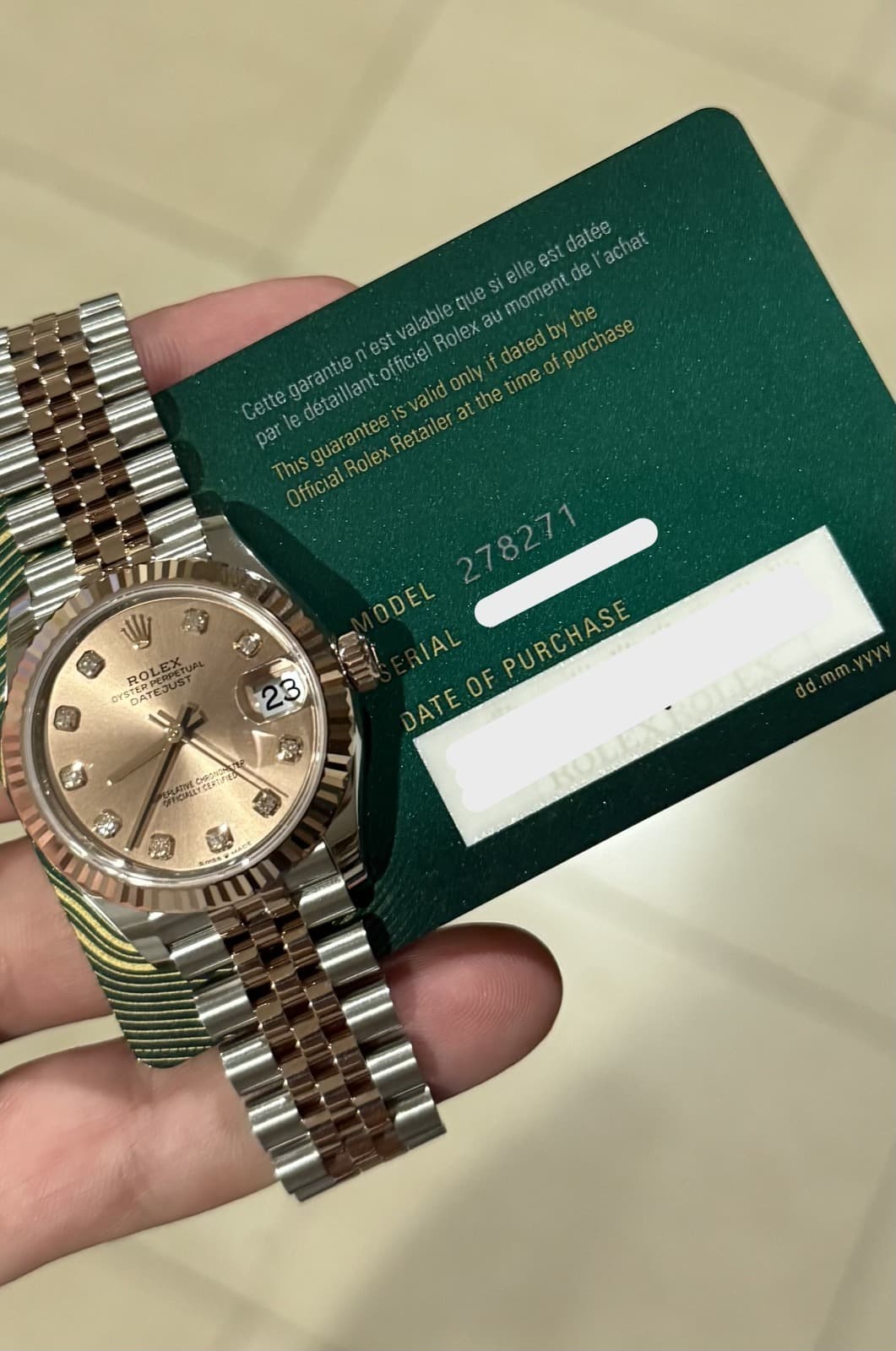 Rolex Datejust 31