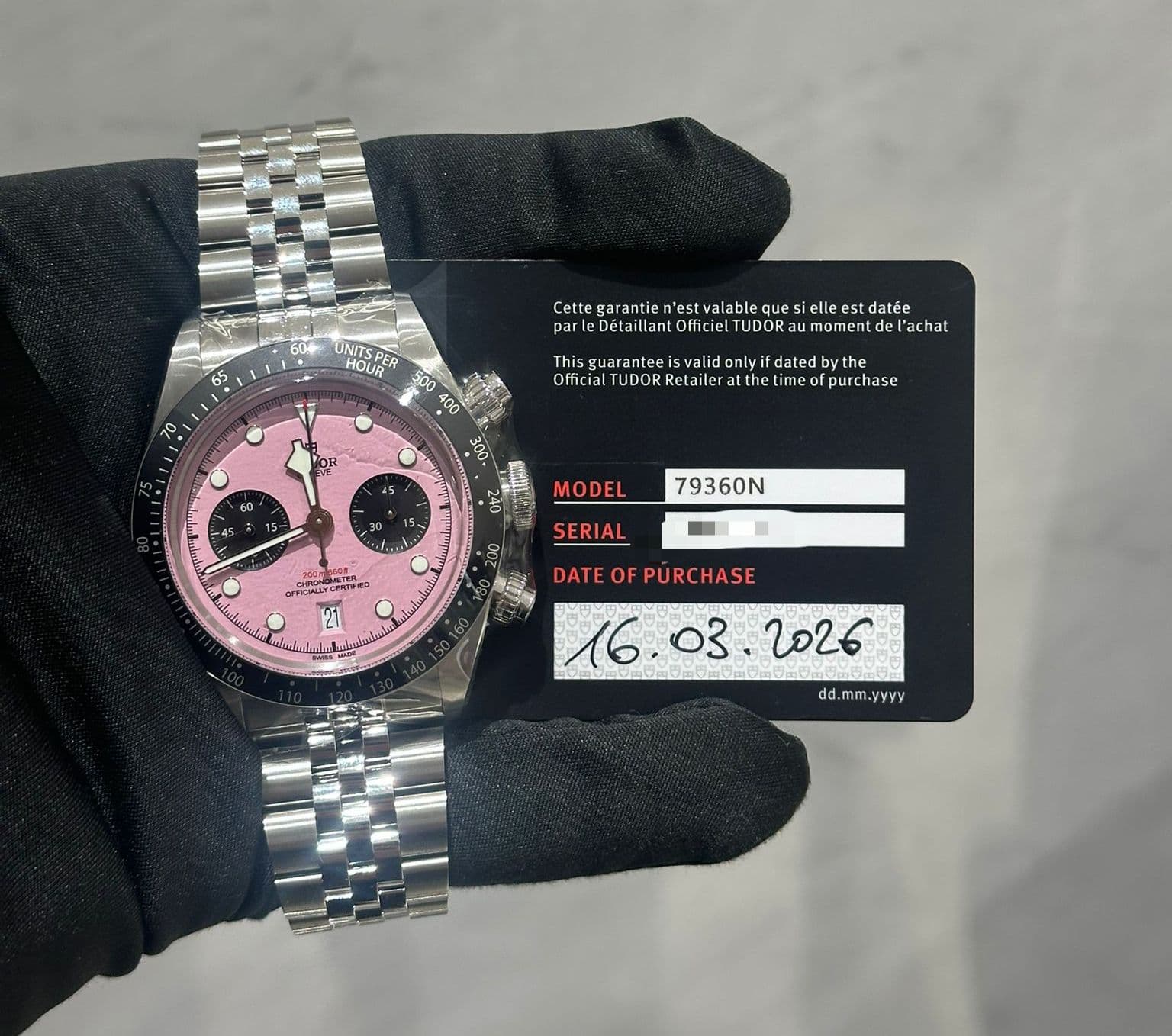 Tudor Black Bay Chrono