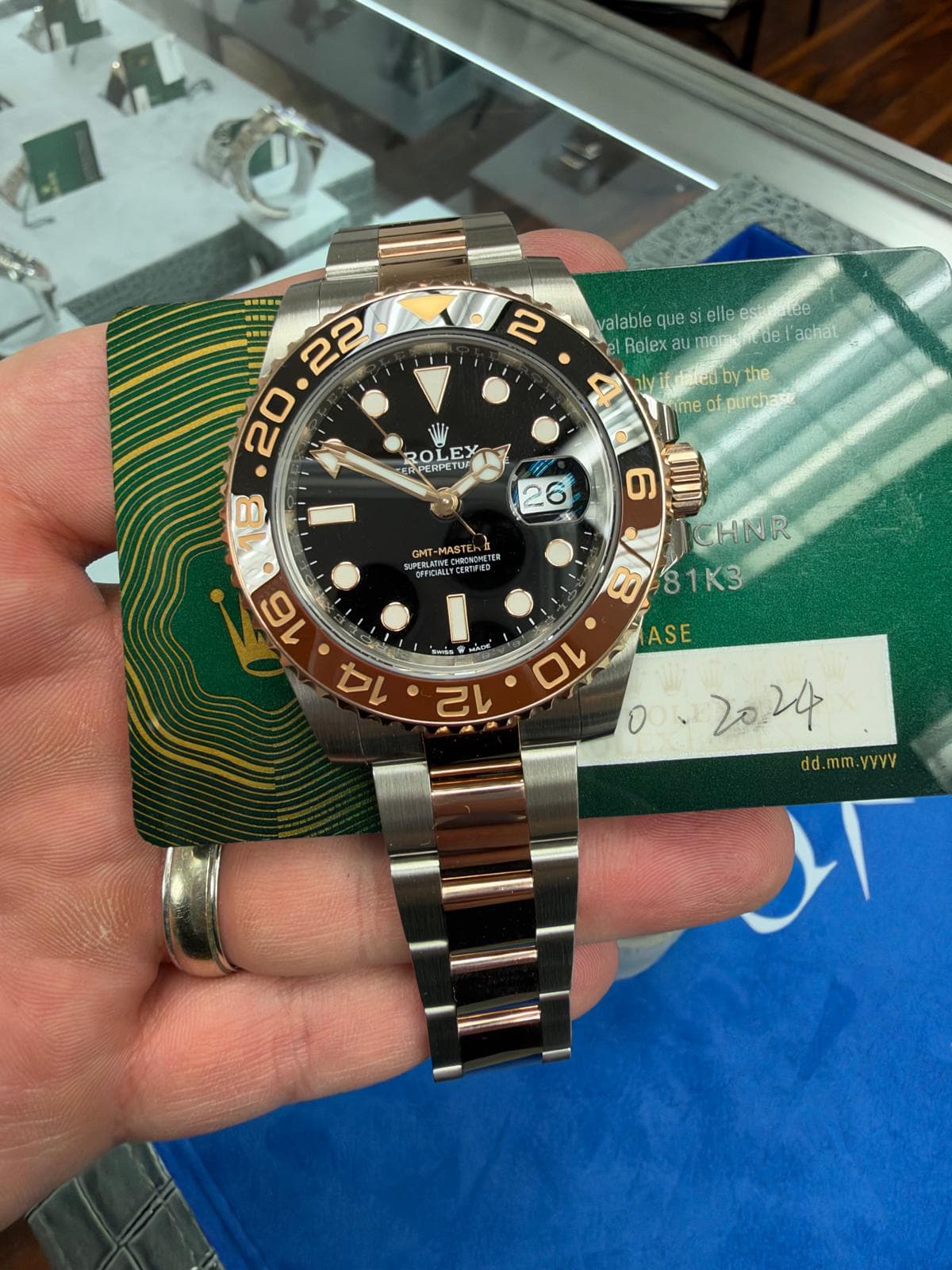 Rolex GMT-Master II (Rose Gold)
