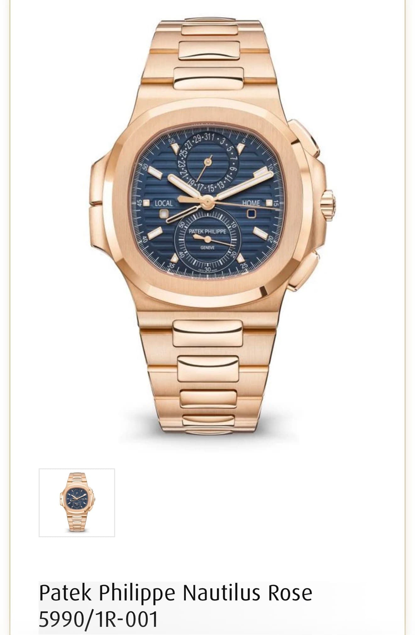 Patek Philippe Nautilus