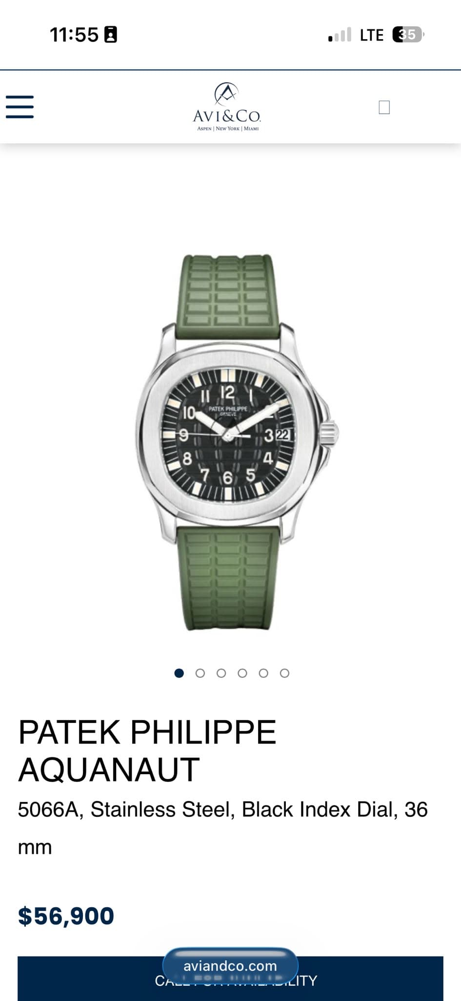 Patek Philippe Aquanaut