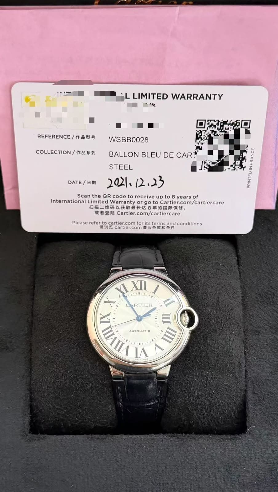 Cartier Ballon Bleu