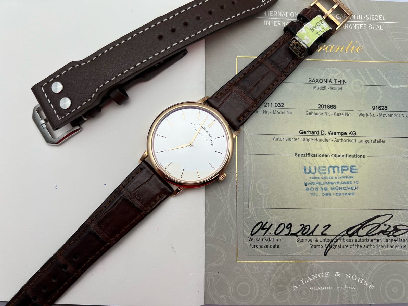 A. Lange & Söhne Lange 1