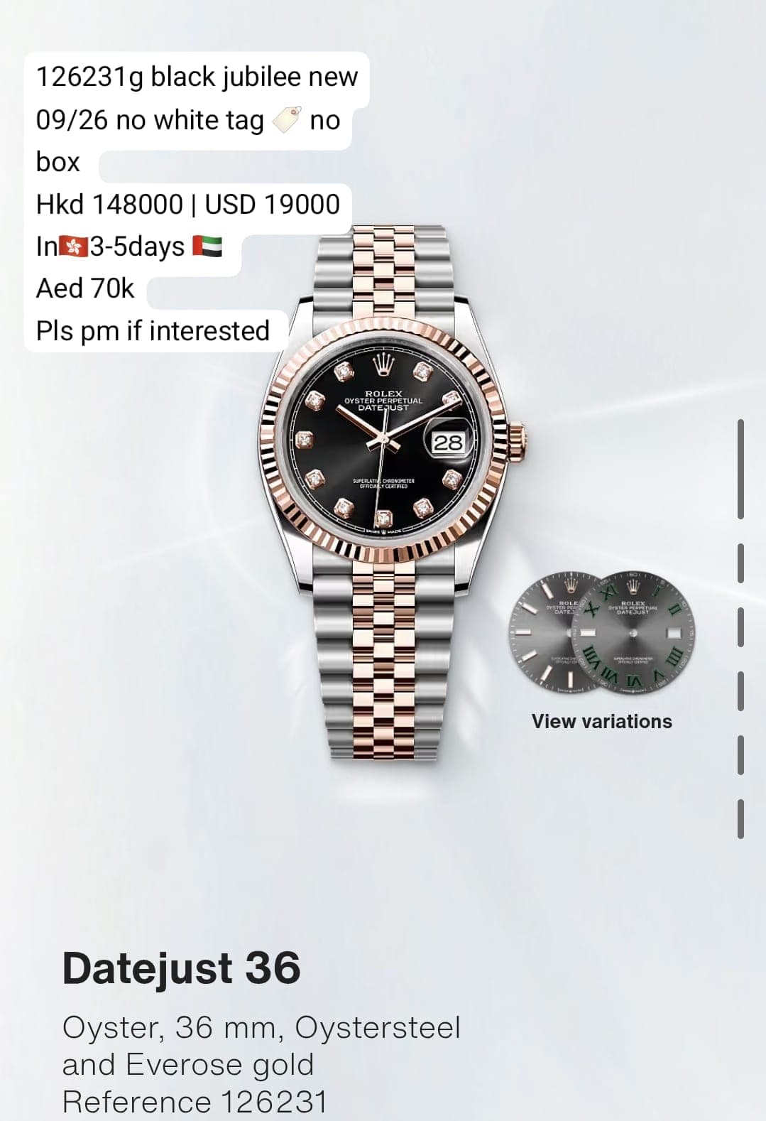 Rolex Datejust 36