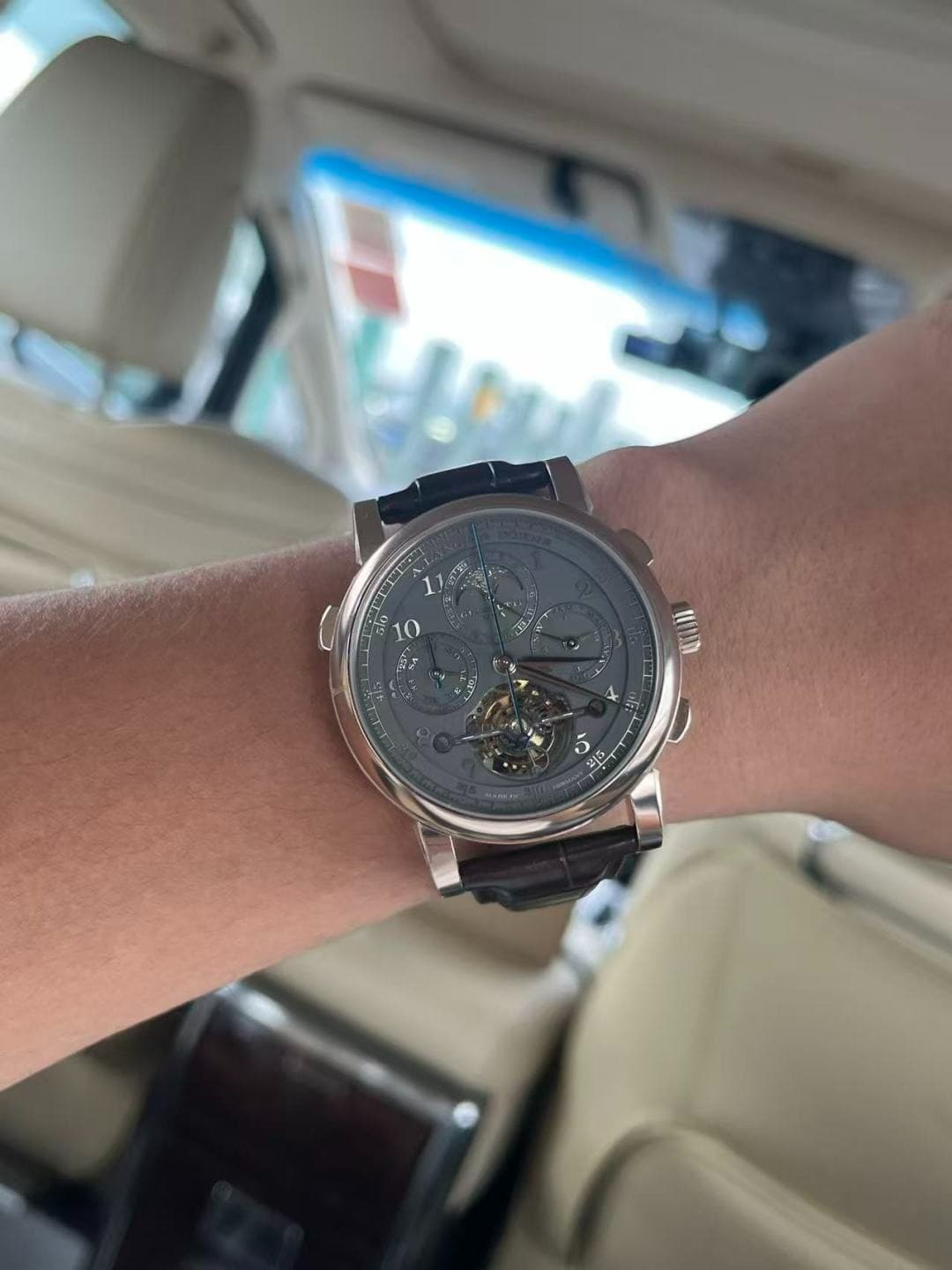 A. Lange & Söhne Tourbillon Chasing Time Perpetual Calendar 145th Anniversary Limited Edition