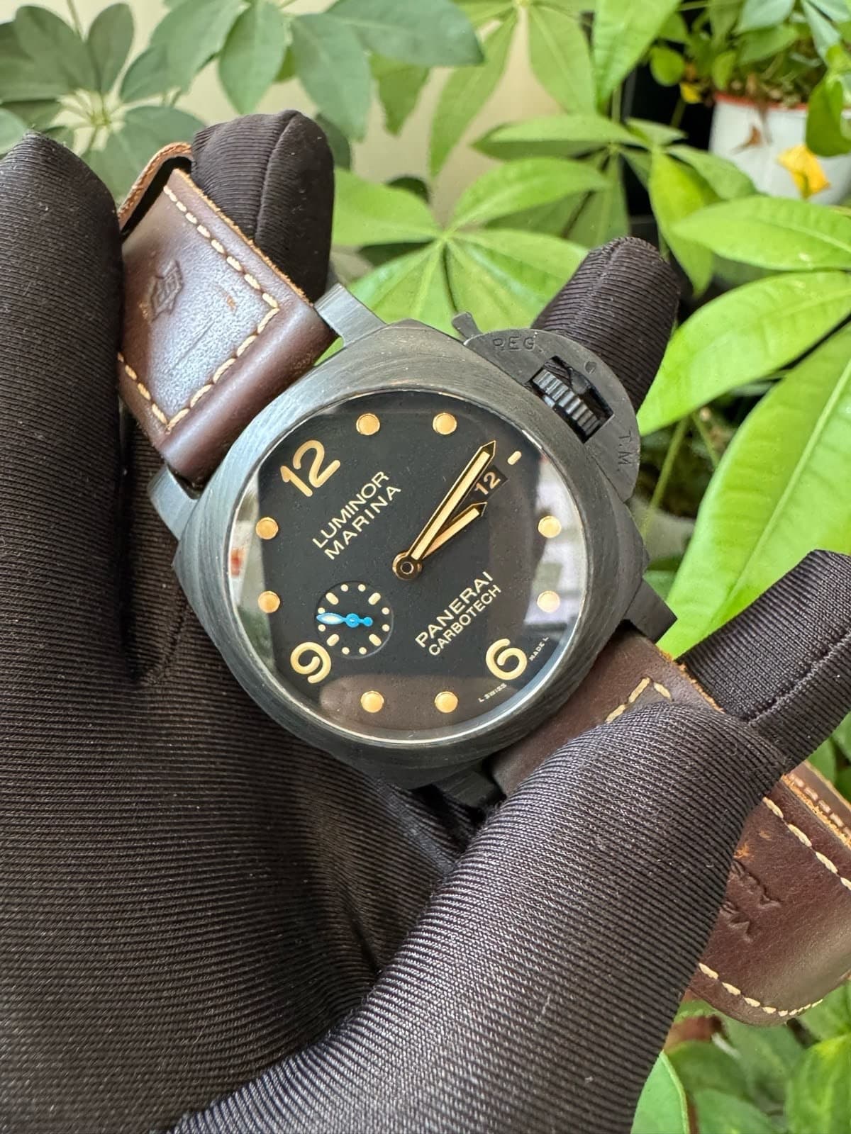 Panerai Luminor Submersible 1950 3 Days Chrono Flyback Automatic Titanio PAM00661