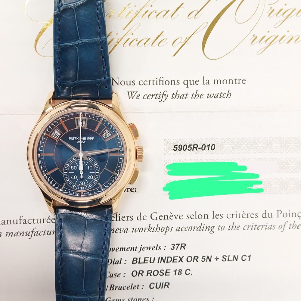 Patek Philippe Annual Calendar Chronograph
