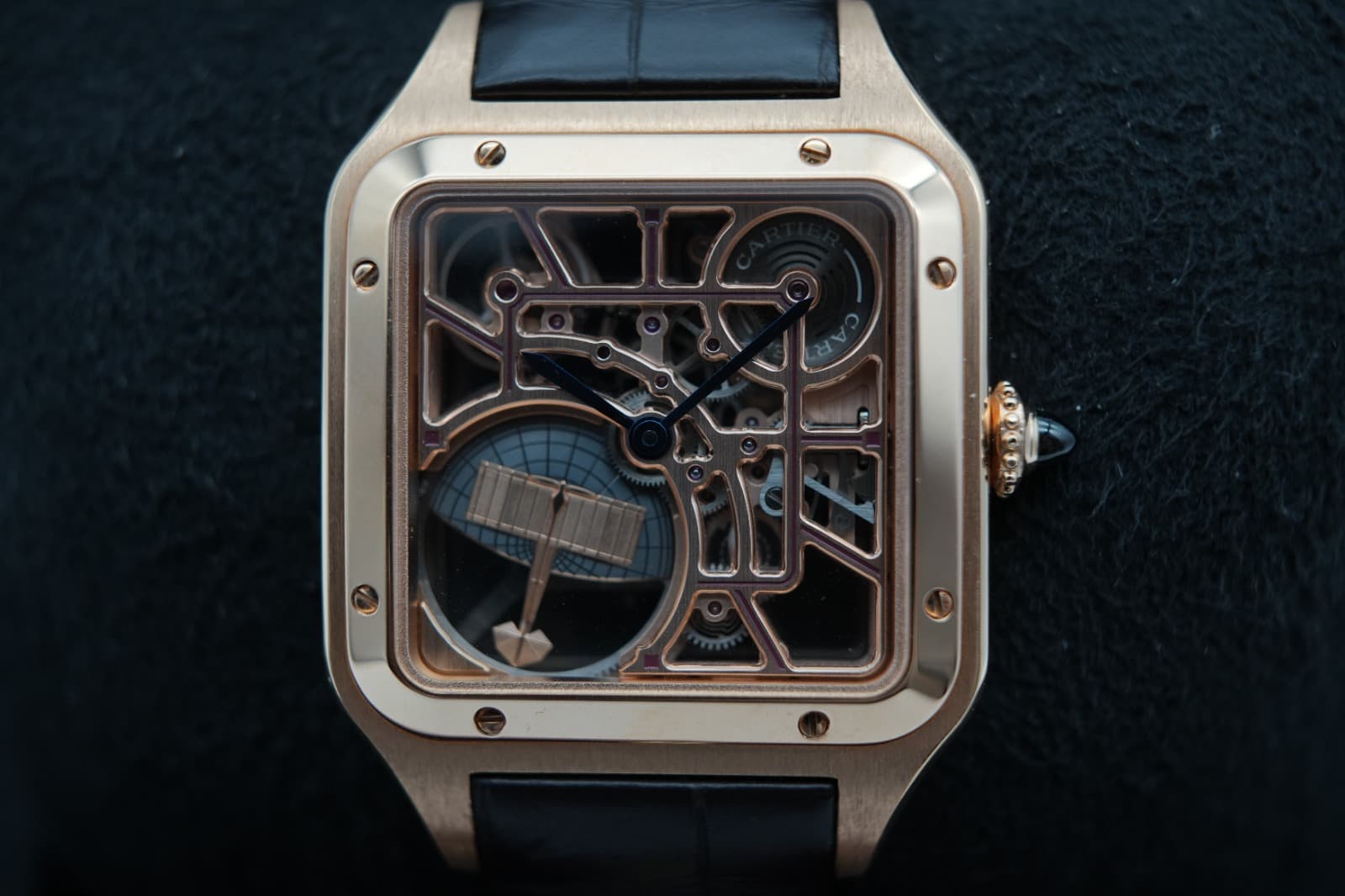 Cartier Santos-Dumont Skeleton