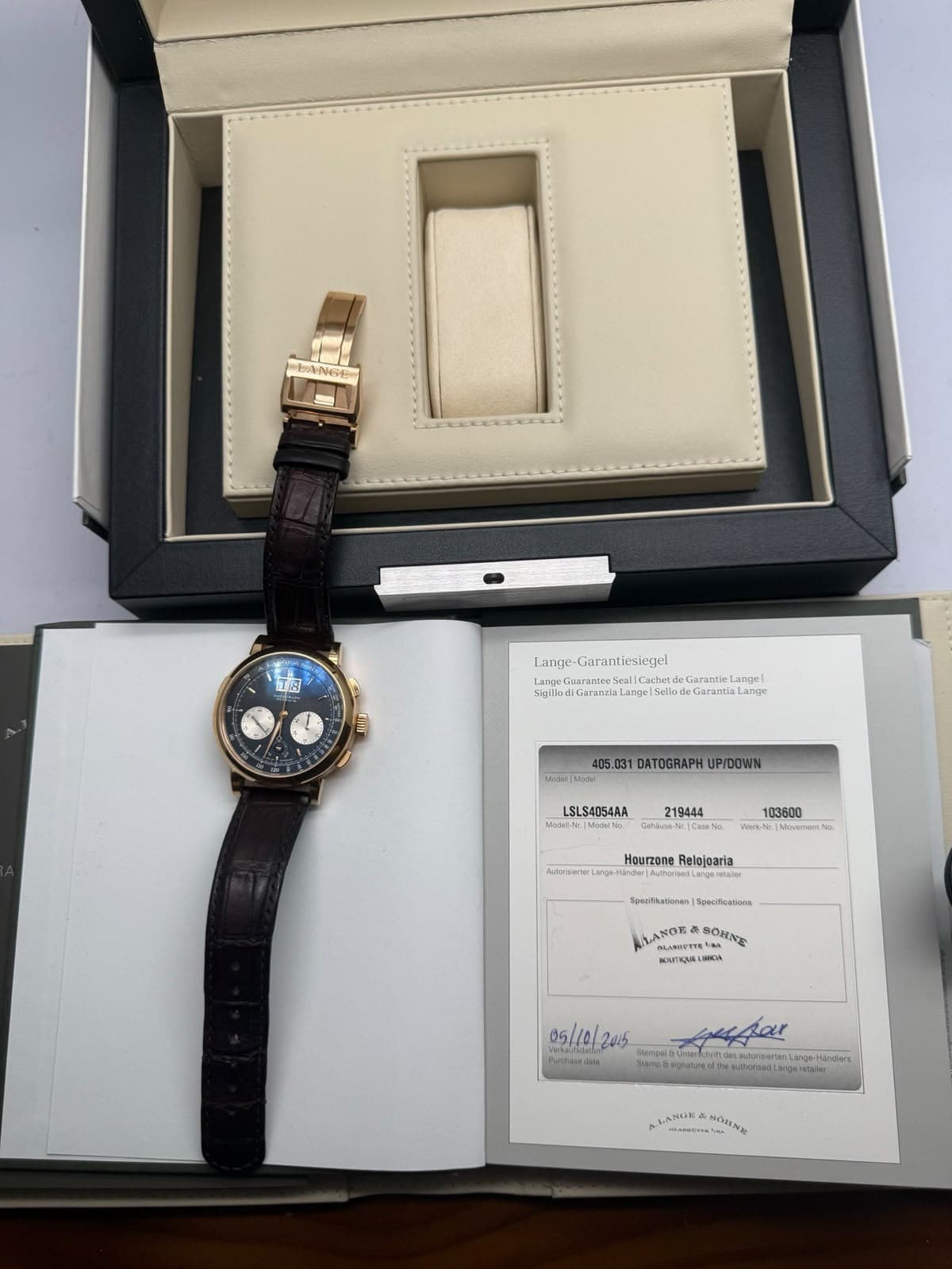 A. Lange & Söhne Lange 1