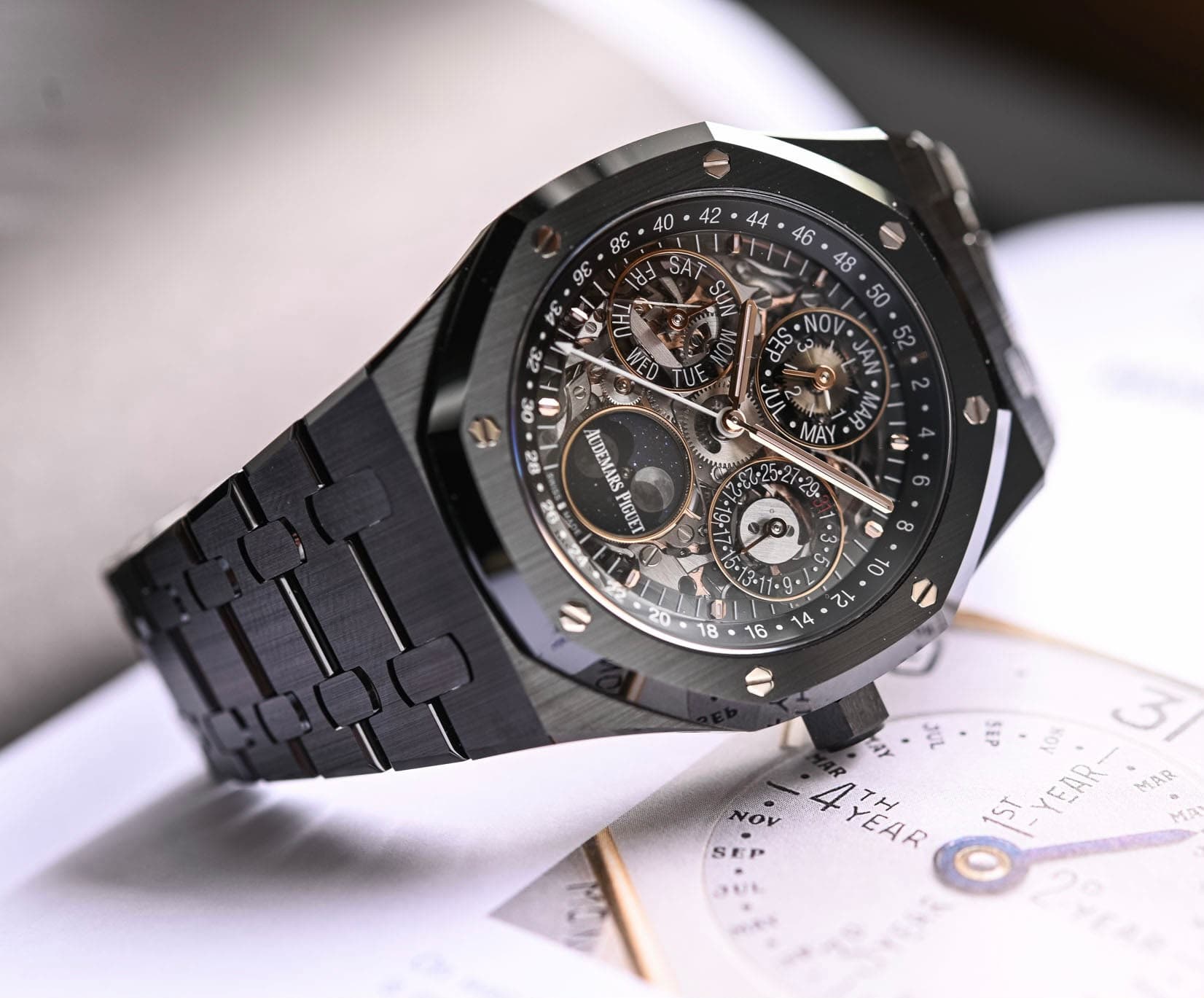 Audemars Piguet Royal Oak Perpetual Calendar Openworked