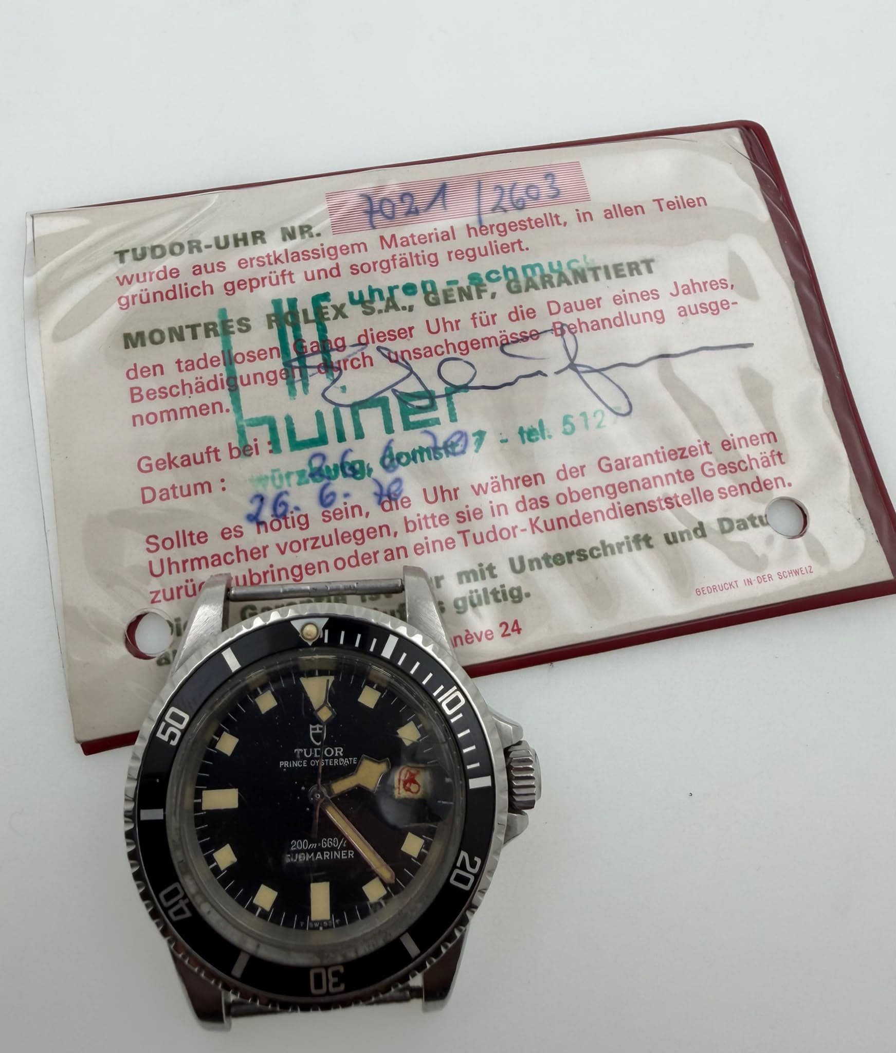 Tudor Submariner Snowflake