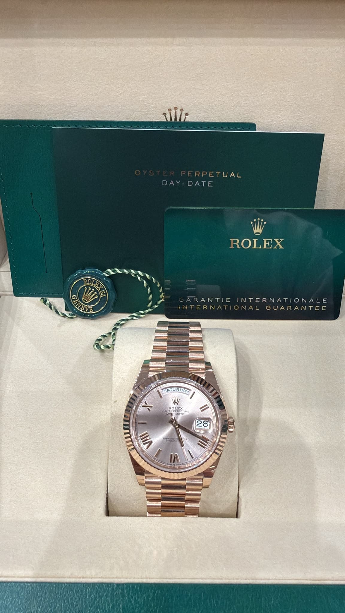 Rolex Day-Date (Rose Gold)