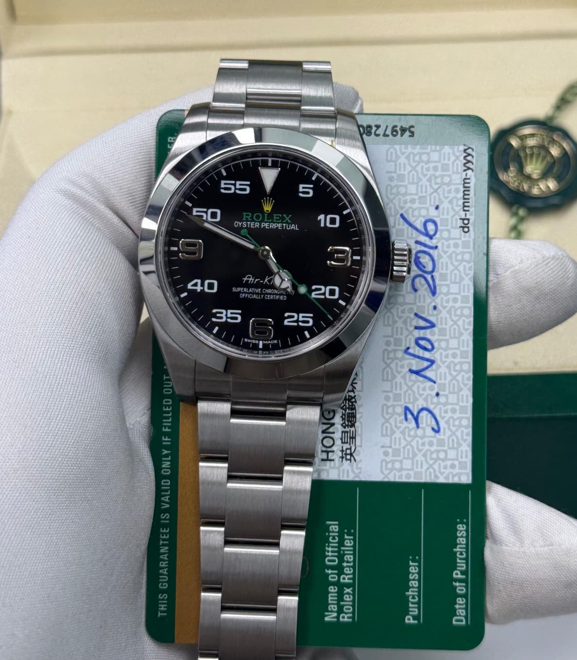 Rolex Air-King