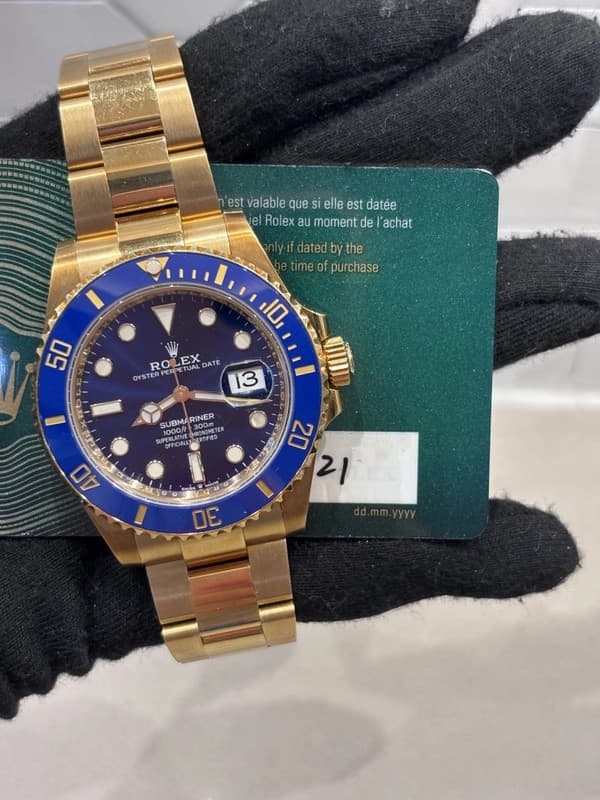 Rolex Submariner (Yellow Gold)