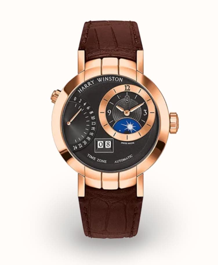Harry Winston Premier Excenter Time Zone Moon Phase