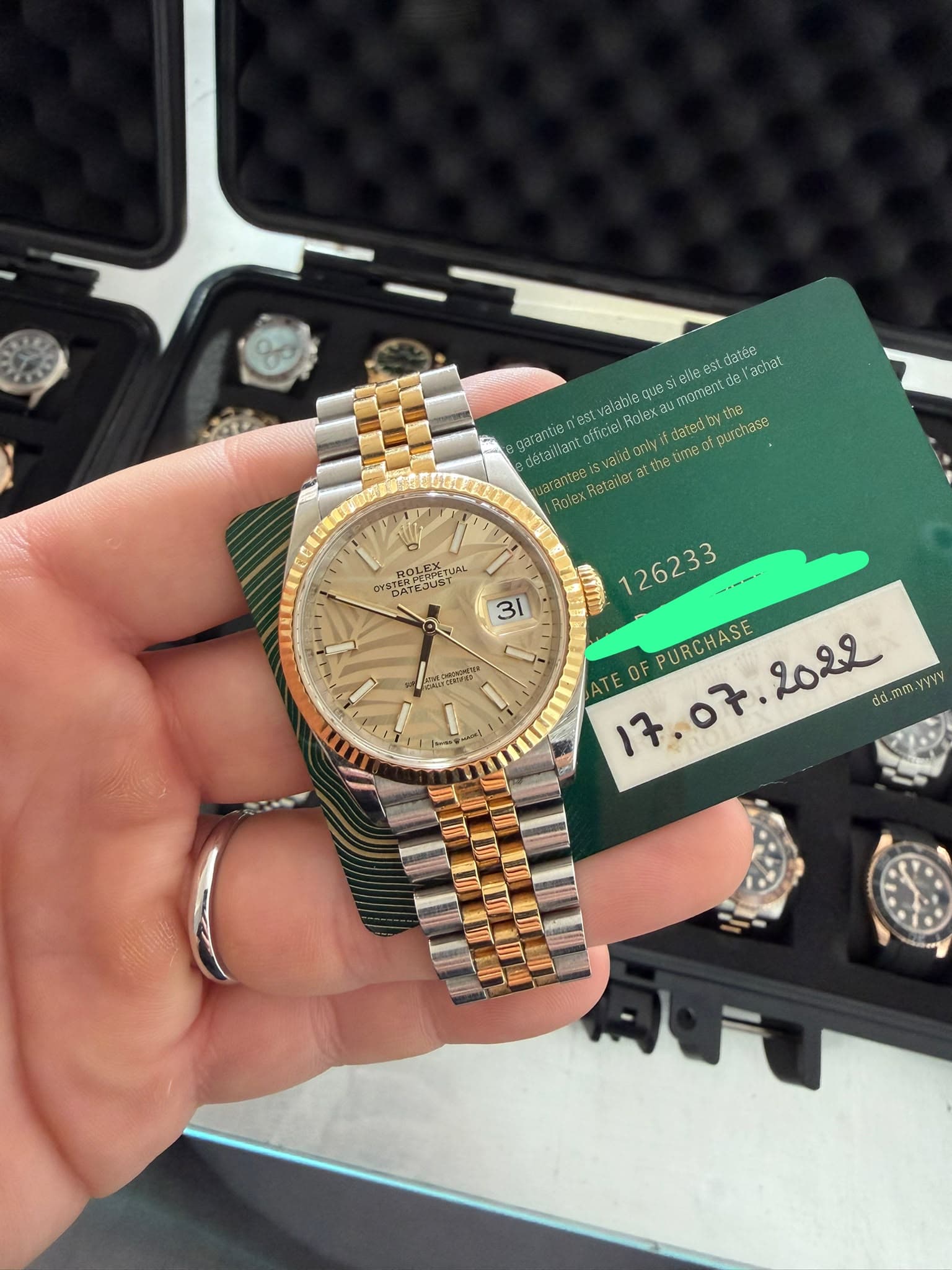 Rolex Datejust 36 (Yellow Gold)