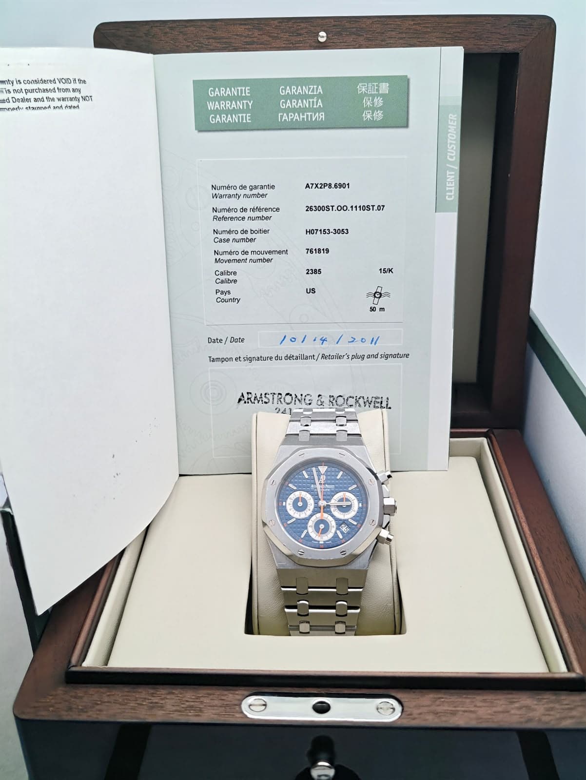 Audemars Piguet Royal Oak Chronograph