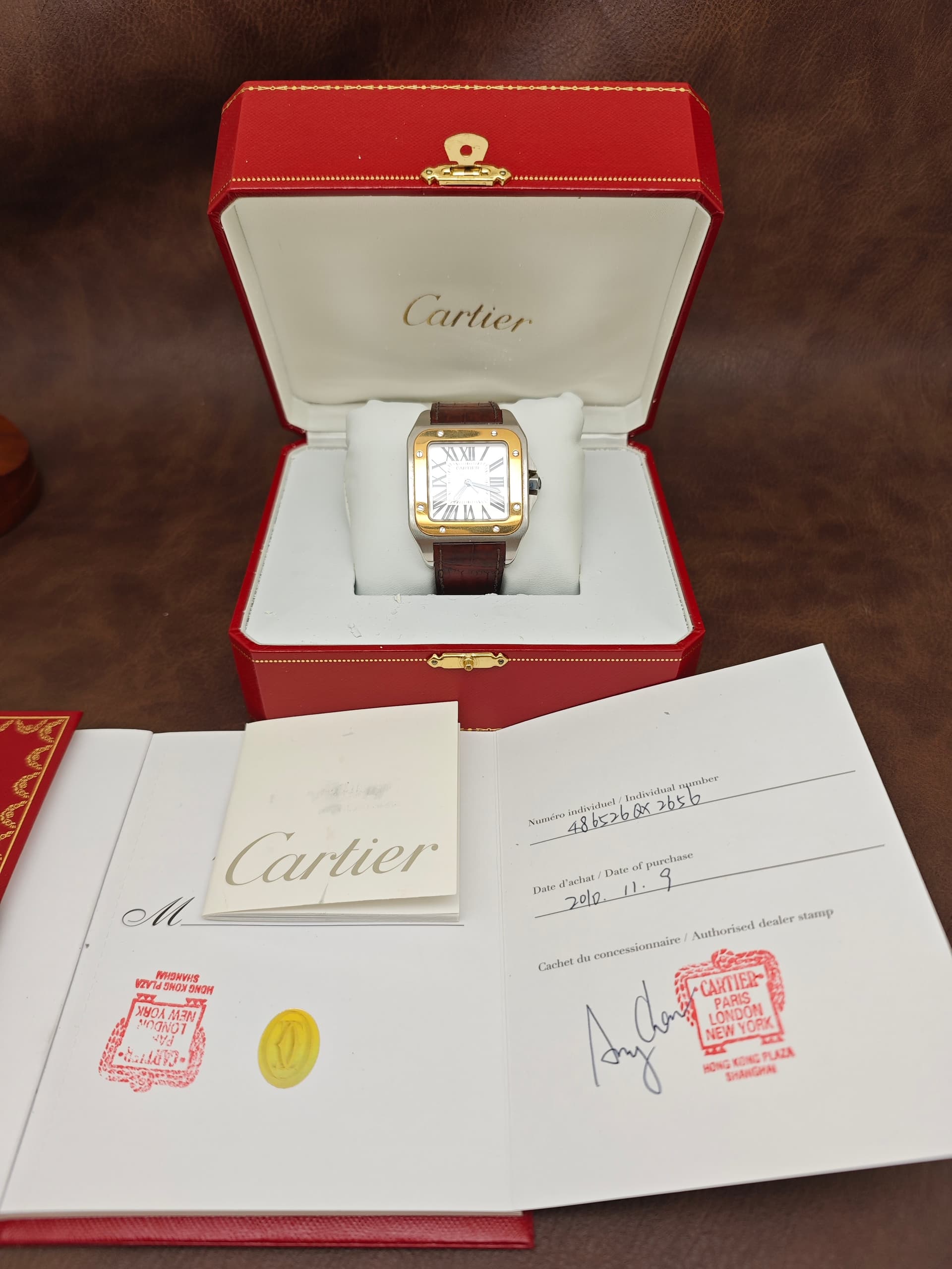 Cartier Santos 100