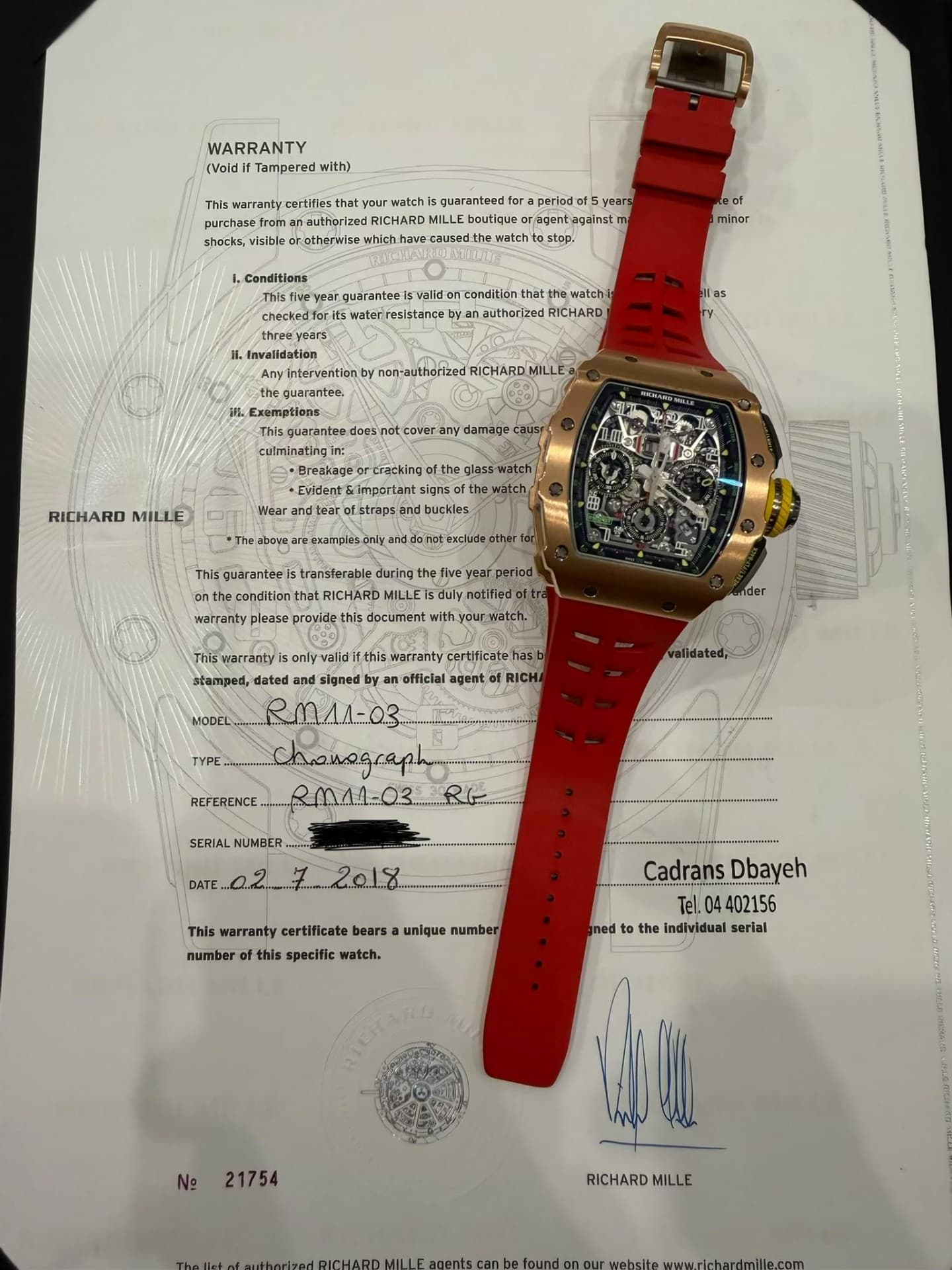 Richard Mille RM 11-03