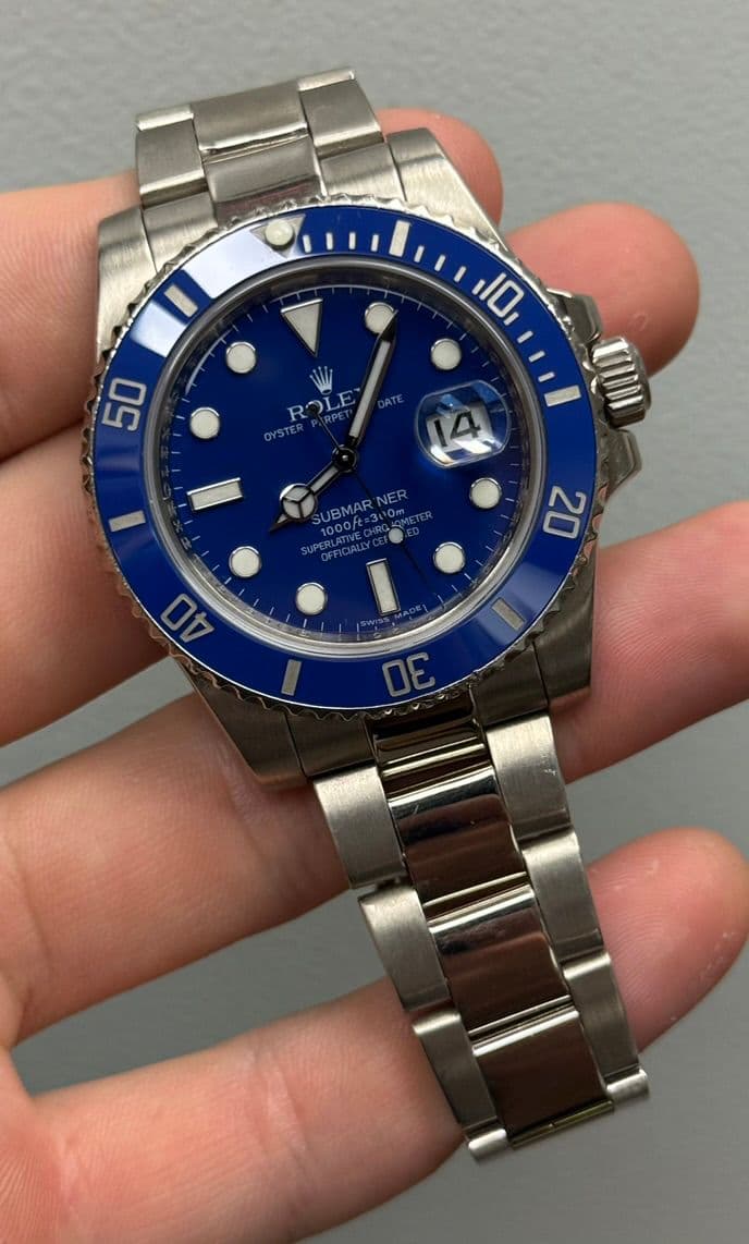 Rolex Submariner Date (Smurf)