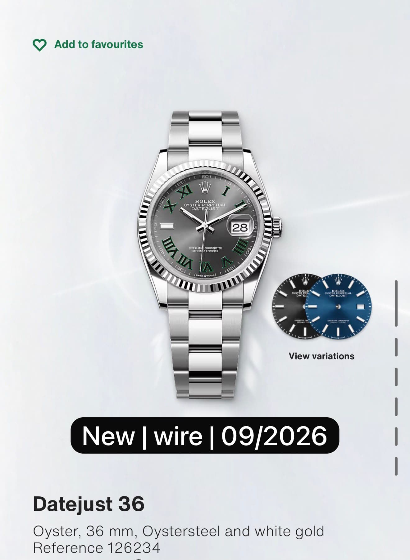 Rolex Datejust 36