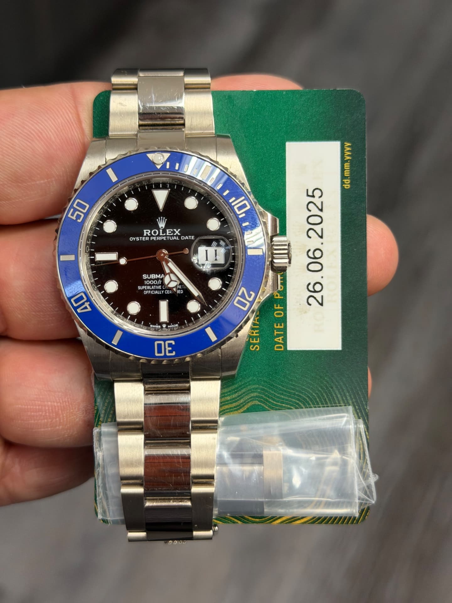 Rolex Submariner Date (White Gold)