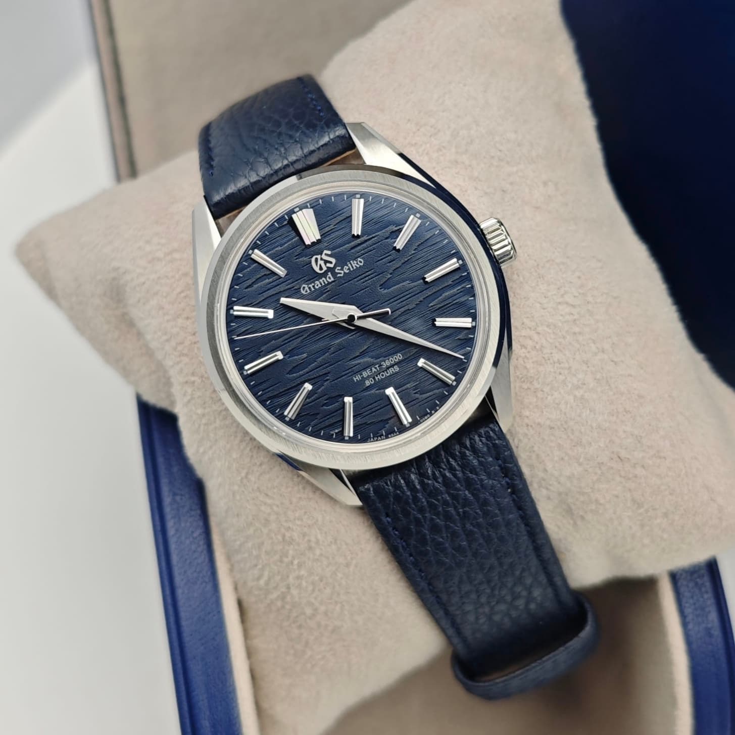 Grand Seiko Moonlit Birch Blue