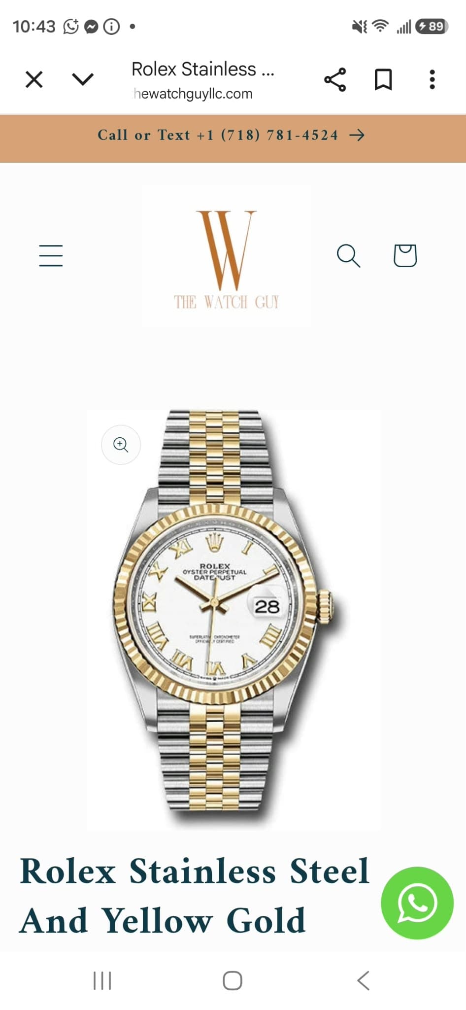 Rolex Datejust 36