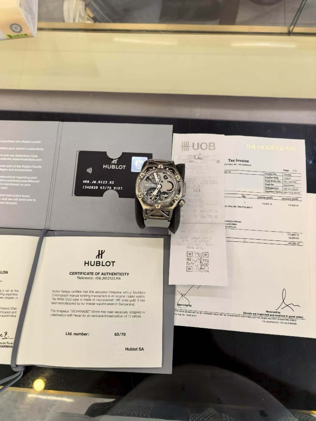 Hublot Masterpiece Big Bang Tourbillon 70th Anniversary