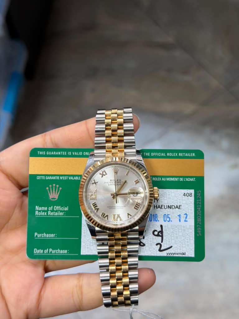 Rolex Datejust 36 (Yellow Gold)