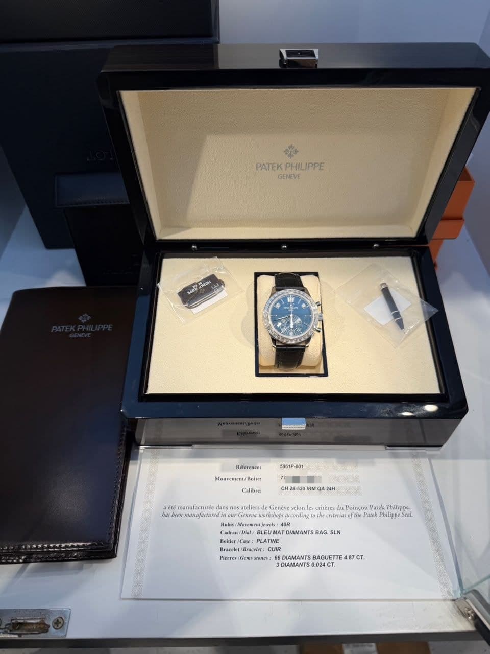 Patek Philippe Nautilus Travel Time Chronograph