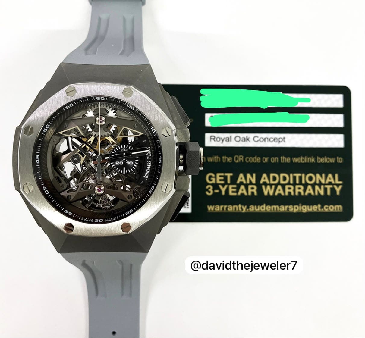 Audemars Piguet Royal Oak Concept Tourbillon Chronograph Openworked