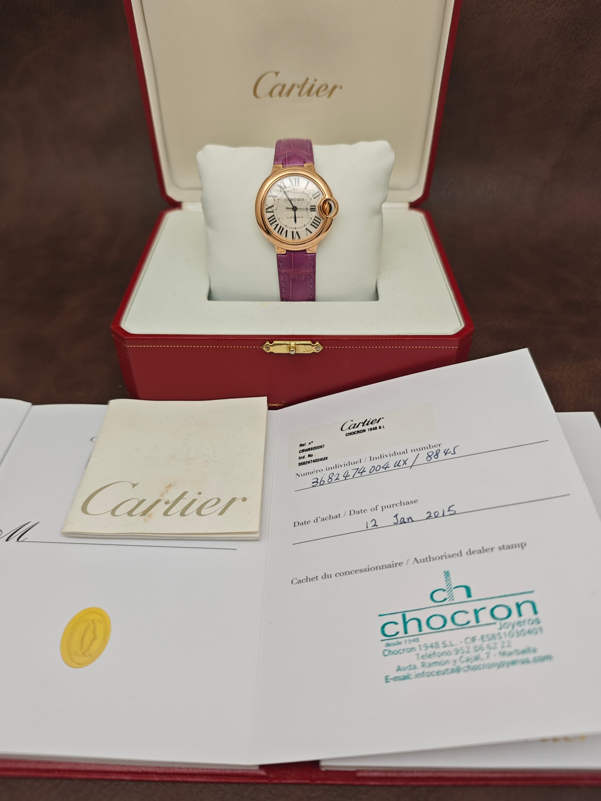 Cartier Ballon Bleu