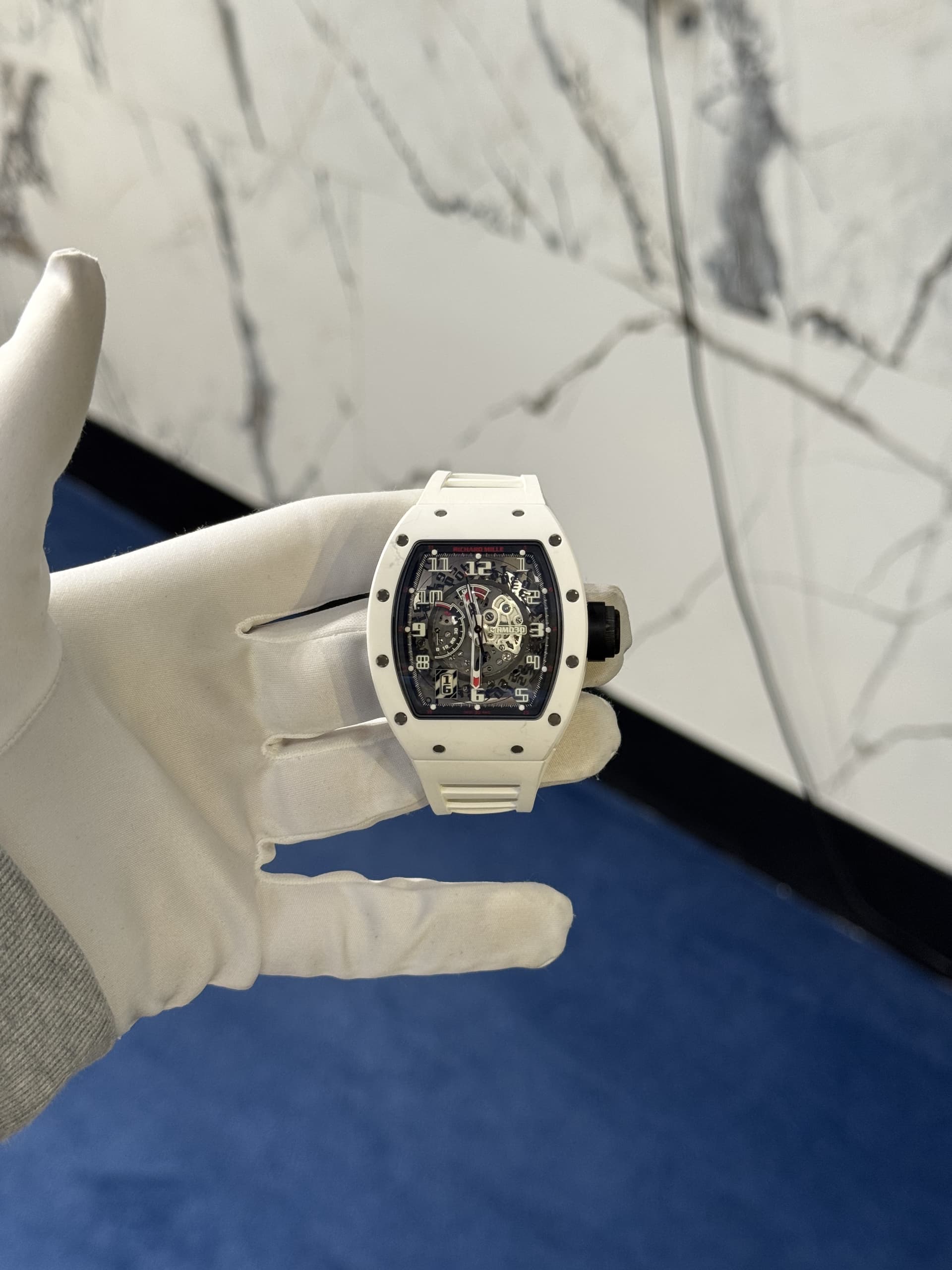 Richard Mille RM 030 Americas "White Rush"