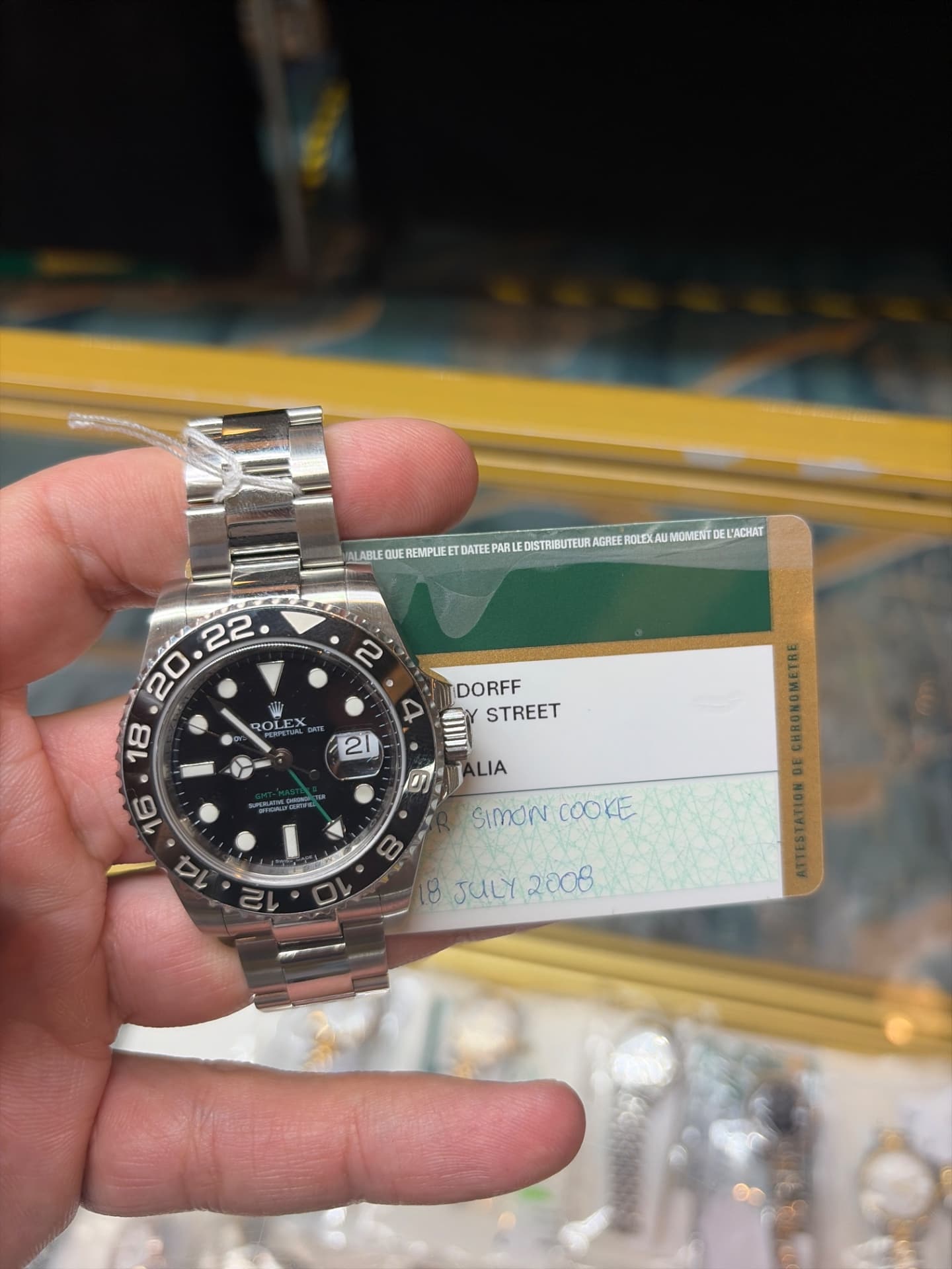 Rolex GMT-Master II
