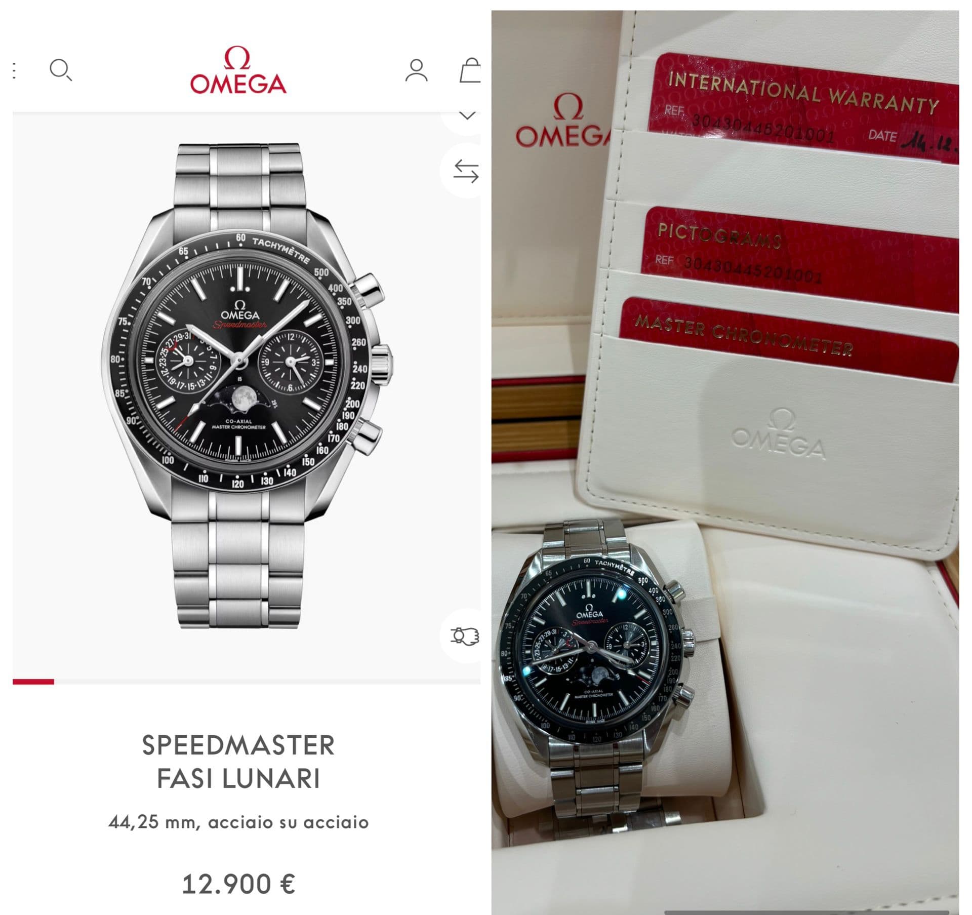 Omega Speedmaster Moonphase
