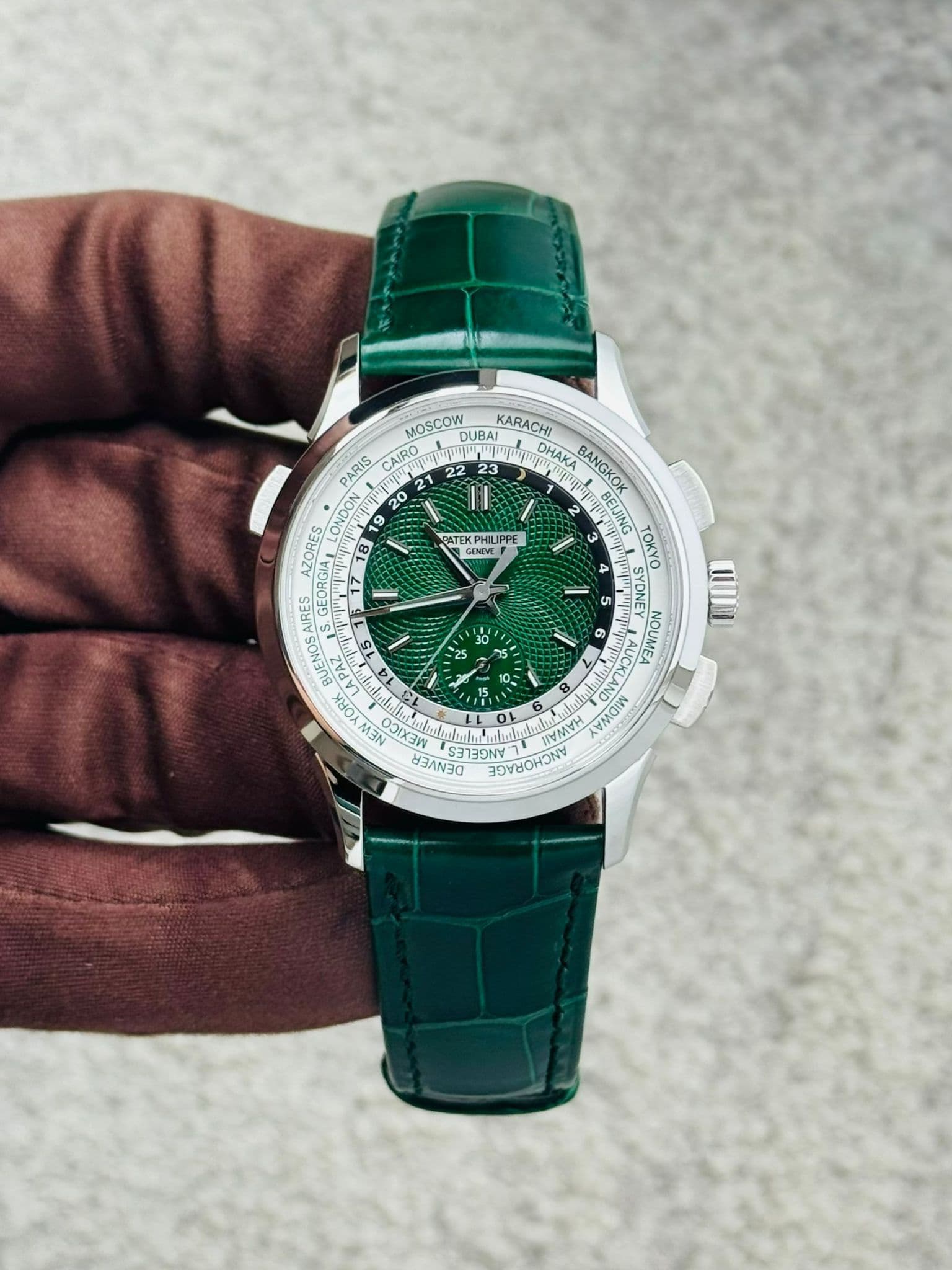 Patek Philippe World Time Chronograph