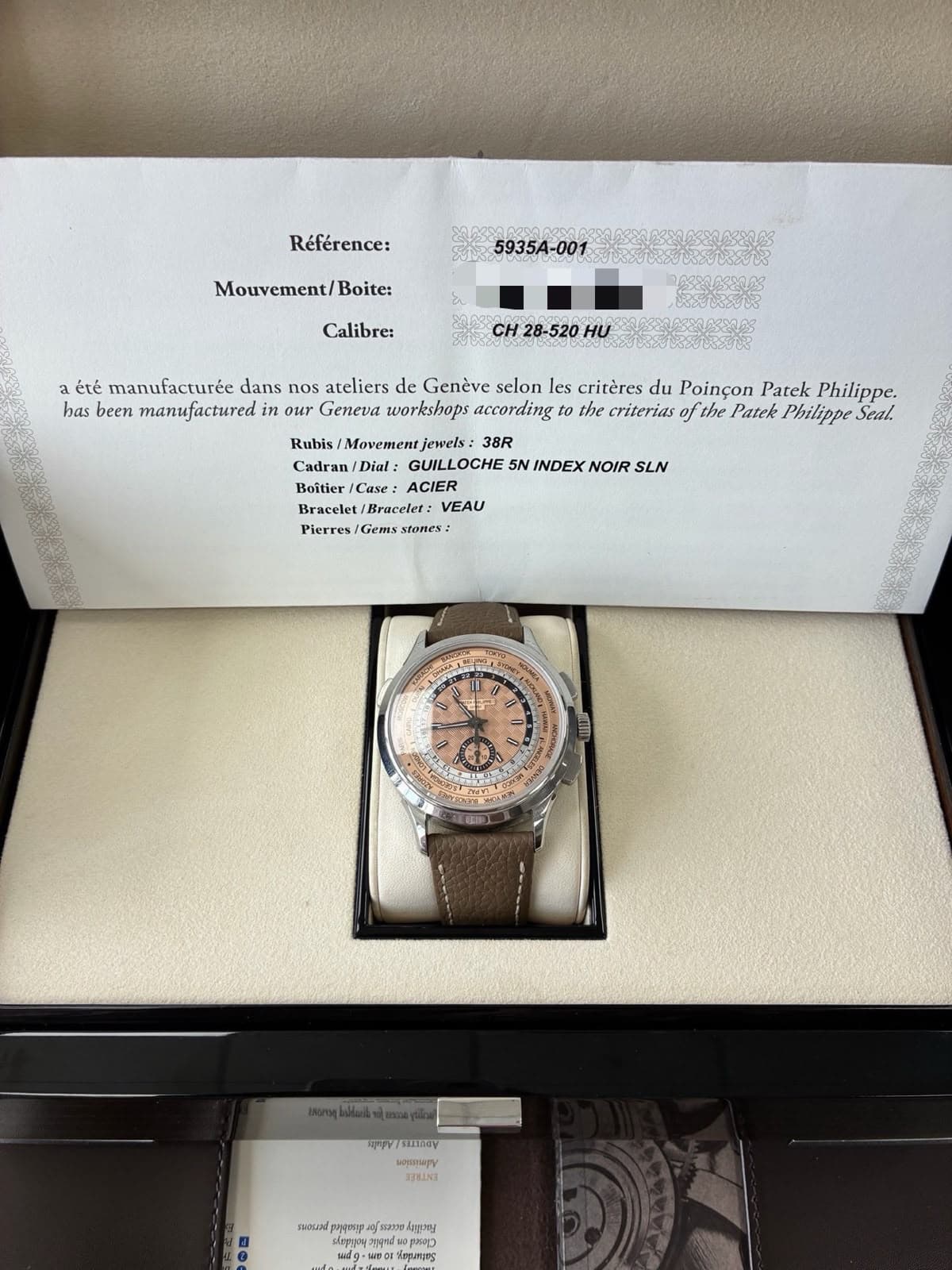 Patek Philippe Annual Calendar Chronograph