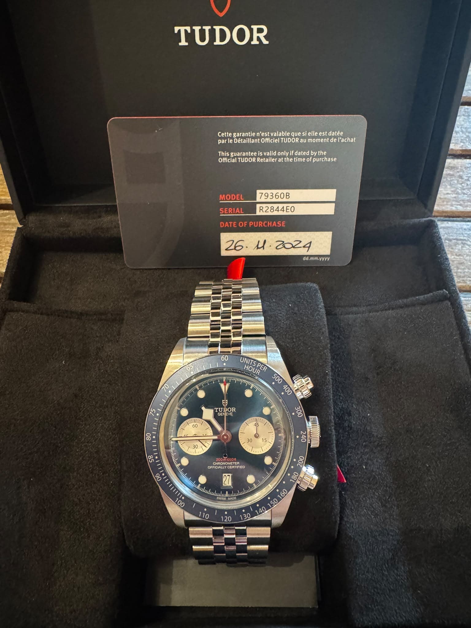 Tudor Black Bay Chrono
