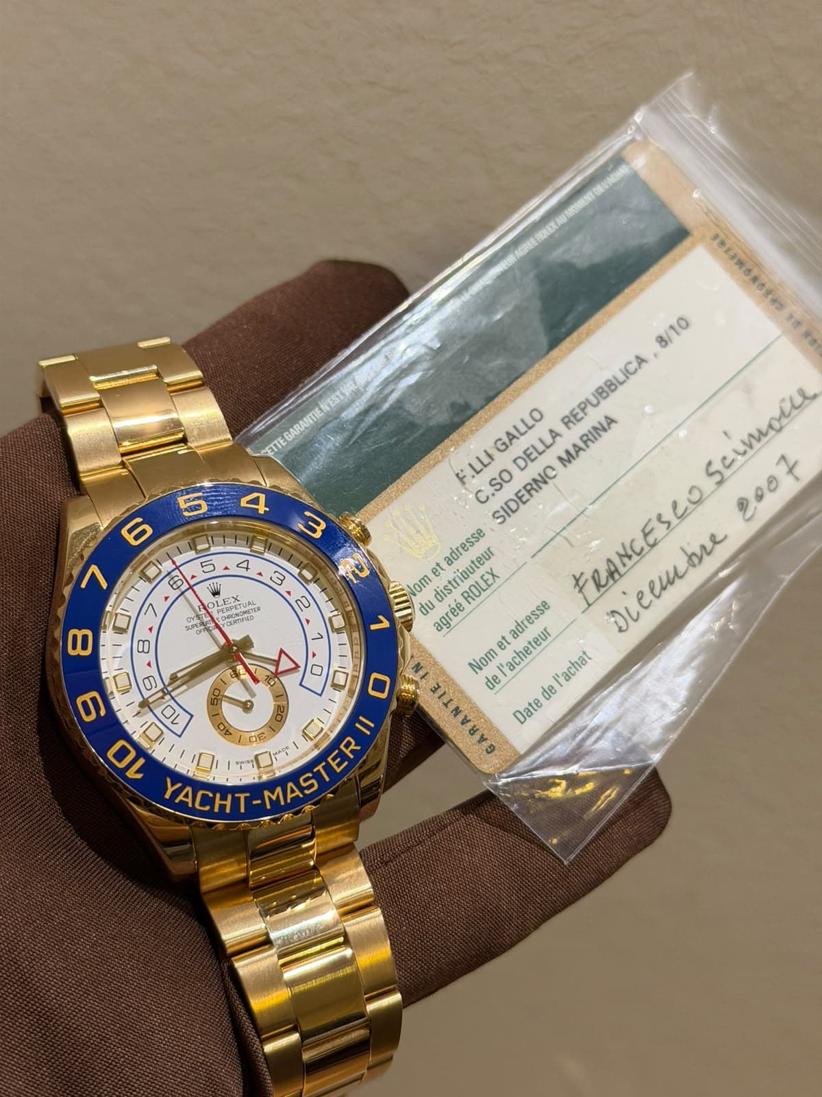 Rolex Yacht-Master II