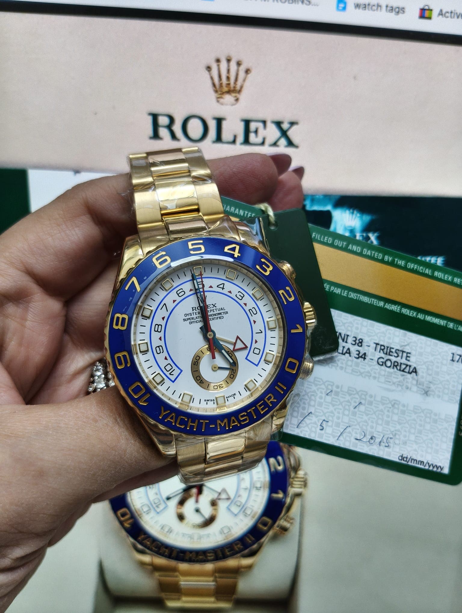 Rolex Yacht-Master II