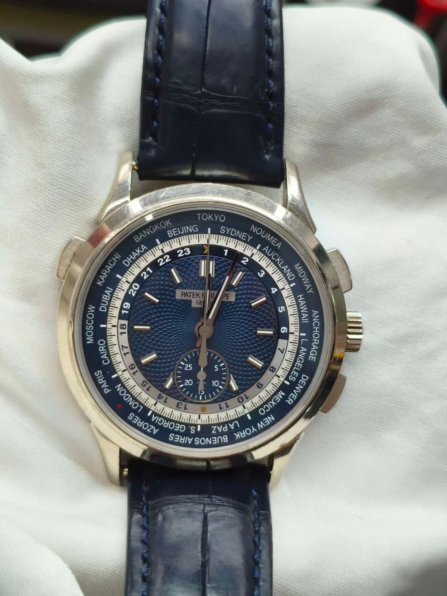Patek Philippe Nautilus Travel Time Chronograph